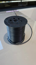 A black roll of tube 