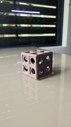 Ceramic Cube -Dark Brown